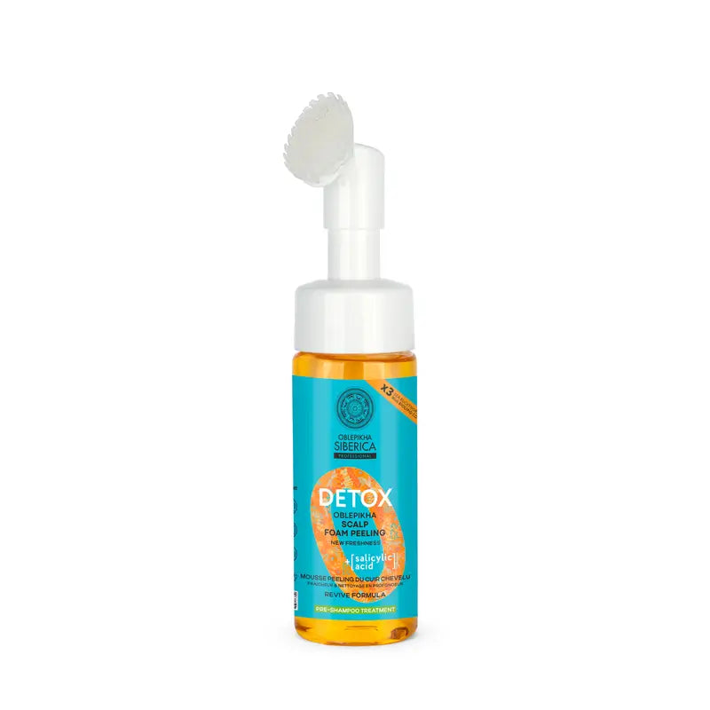 Natura Siberica Detoxikačná peelingová pena na vlasovú pokožku, 150 ml 