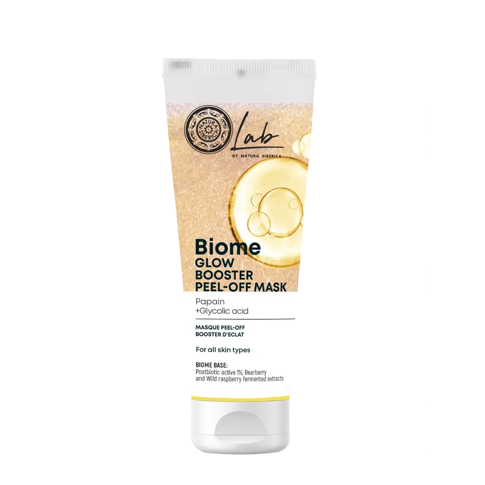 Natura Siberica Rozjasňujúca pleťová maska typu peel-off, 75 ml 