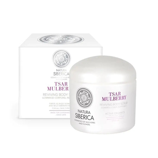Natura Siberica Ns Copenhagen Energizujúci telový peeling, Cárske černice, 370 ml 