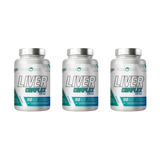 Natural Health Liver Complex – prípravok na ochranu pečene, 3 × 90 kapsúl 