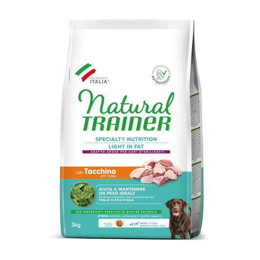 Natural Trainer Canine Adul Med Max Weight 3 kg, krmivo pre psov