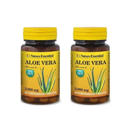 Nature Essential Aloe Vera, 2 x 60 tabliet 