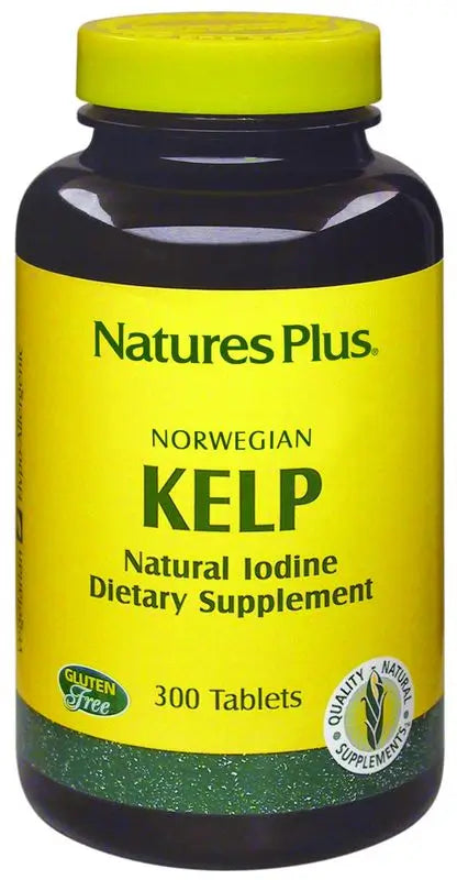 Natures Plus Kelp (Iodine), 300 Tablets