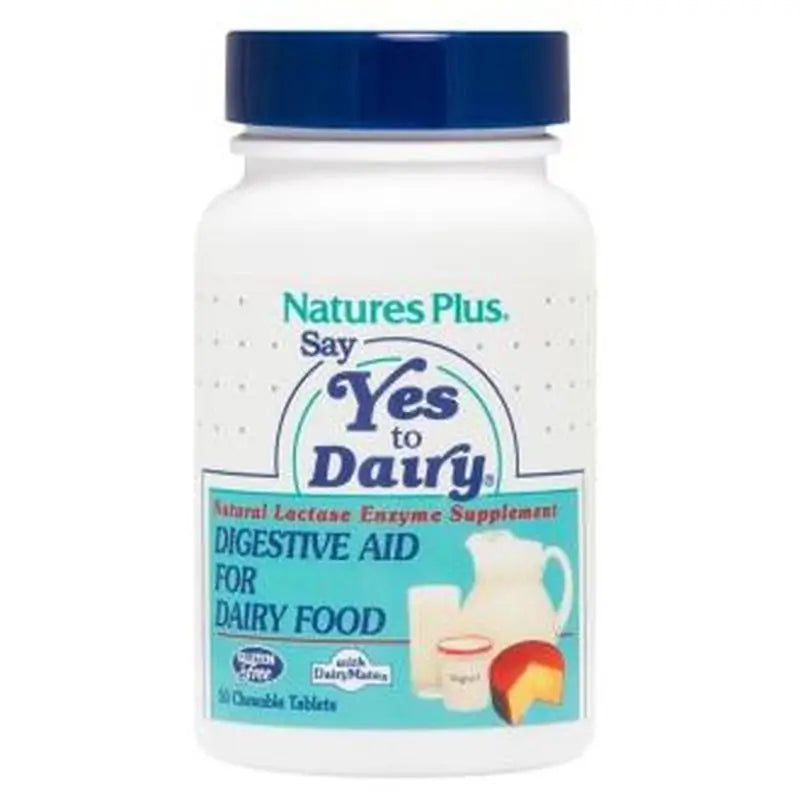 Natures Plus Say Yes To Dairy, 50 Chewable Tablets
