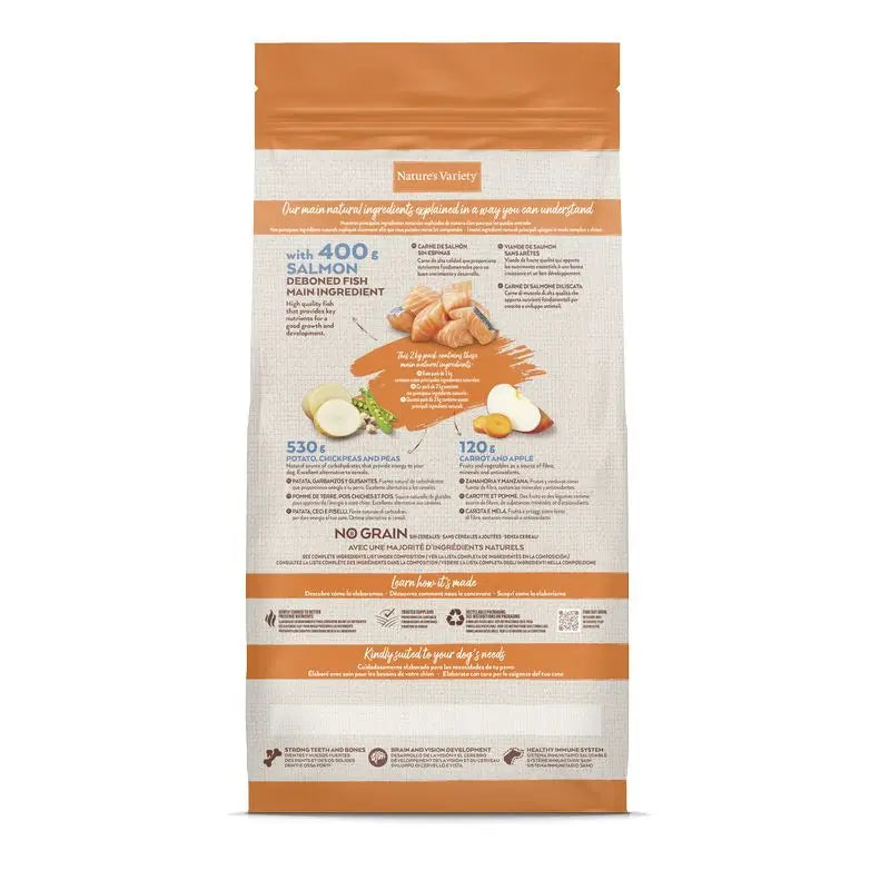 Nature'S Variety Canin Puppy Original No Grain Salmon 2 kg, krmivo pre psov