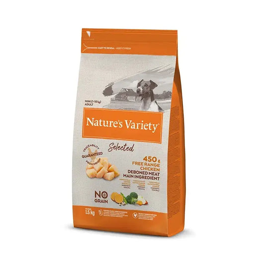 Nature’s Variety Canine Adult Mini – kuracie mäso, 1,5 kg.