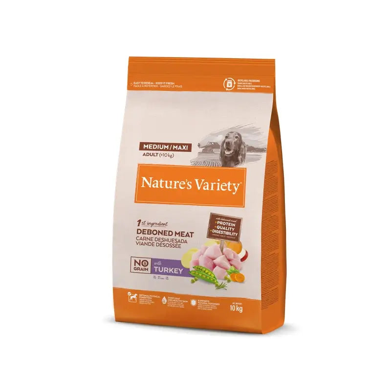 Nature'S Variety Canine Adult Original Med Max  Morka, 10 kg, krmivo pre psov