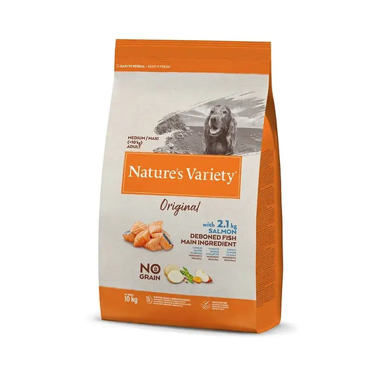 Nature'S Variety Canine Adult Original Med Max  Losos, 10 kg, krmivo pre psov