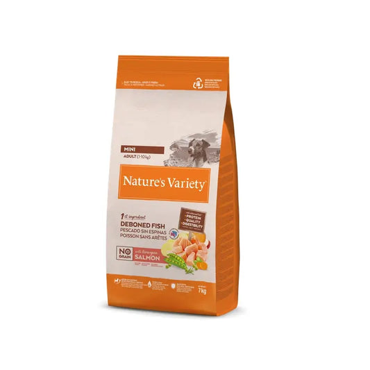 Nature'S Variety Canine Adult Original Mini Salmon, 7 kg, krmivo pre psov