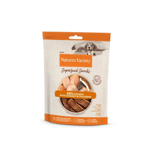Nature'S Variety Canine Adult Snack – kuracie mäso, 8 x 85 g, pamlsek pre psov