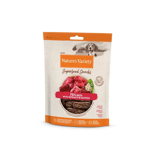 Nature'S Variety Canine Adult Snack – teľacie mäso, 8 x 85 g, pamlsek pre psov