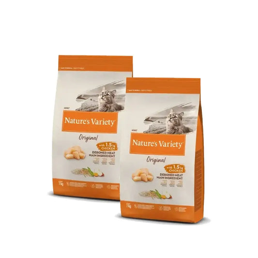 Nature'S Variety Canine Original Adult Mini Kurča, balenie 2 x 7 kg, krmivo pre psov