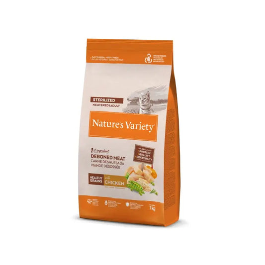 Nature'S Variety Cat Healthy Grain Sterilized – kuracie mäso, 7 kg