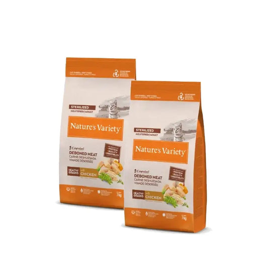 Nature'S Variety Cat Healthy Grain Sterilized – kuracie mäso, balenie 2 x 7 kg