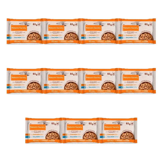 Nature'S Variety Mokré krmivo pre mačky Nv Cat Wet Boc Salsa Chicken/Salmon Flowp, 11 x 340 g