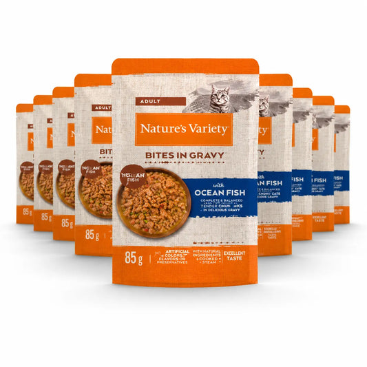 Nature'S Variety Mokré krmivo pre mačky, s rybou, jednotlivé balenia, 22 x 85 g