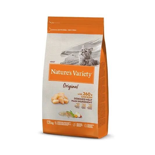 Nature’s Variety Feline Adult s kuracím mäsom, 1,25 kg.