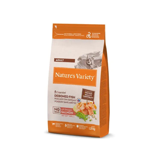 Nature'S Variety Feline Adult Selected Salmon Noruego 1,25 kg, krmivo pre mačky