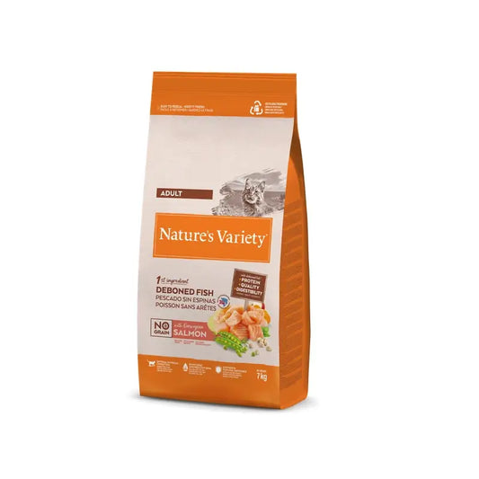 Nature'S Variety Feline Adult Selected Salmon Noruego, 7 kg, krmivo pre mačky