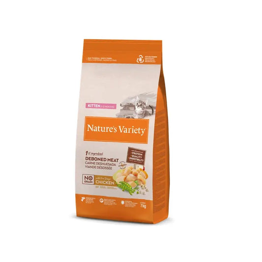 Nature'S Variety Feline Kitten Selected Kuracie mäso, 7 kg, krmivo pre mačky