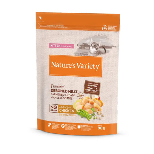 Nature'S Variety Grain Free Kitten – krmivo pre mačiatka s bielou rybou, 300 g