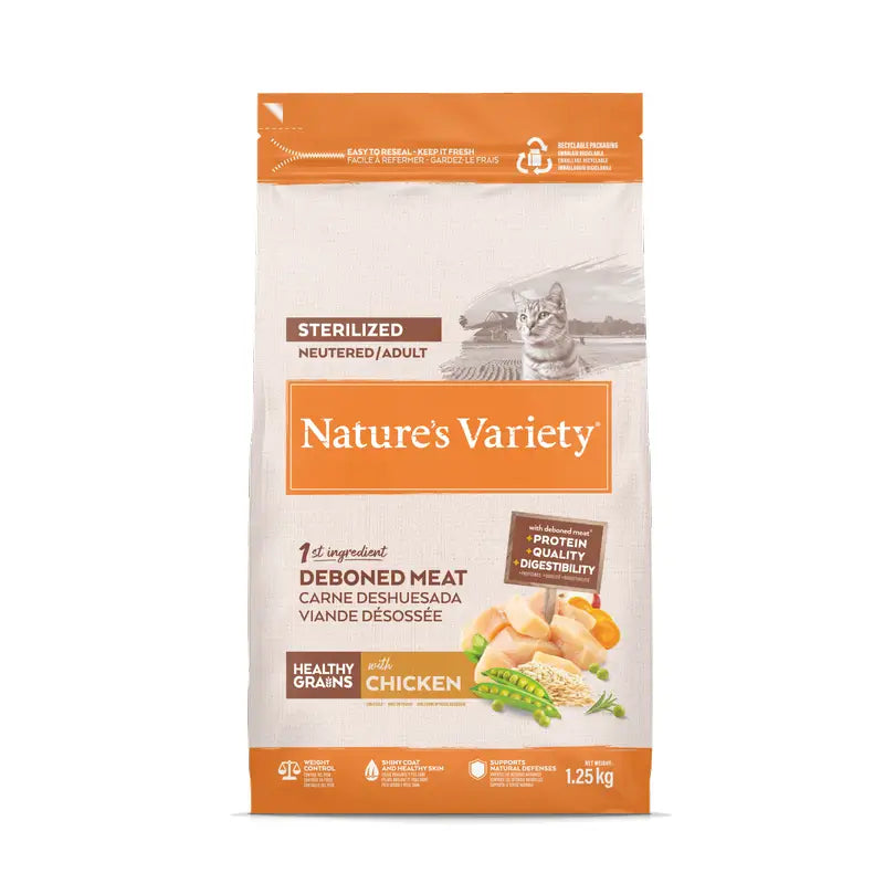 Nature'S Variety Krmivo pre mačky, s kuracím mäsom, prírodné, 1,25 kg