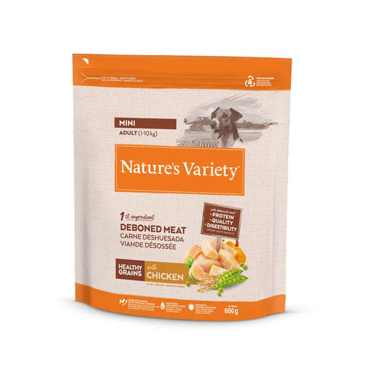 Nature'S Variety Krmivo pre psov, Mini Adult, s kuracím mäsom, prírodné, 600 g