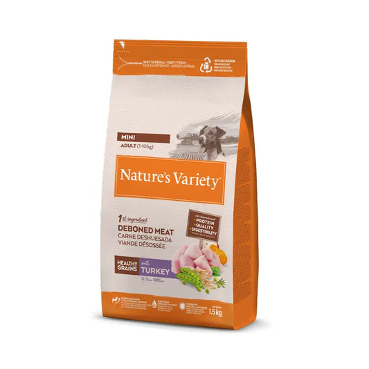 Nature'S Variety Krmivo pre psov, Mini, s morkou, prírodné, 1,5 kg