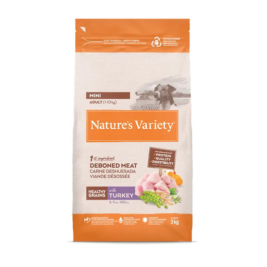 Nature'S Variety Krmivo pre psov, Mini, s morkou, prírodné, 3 kg