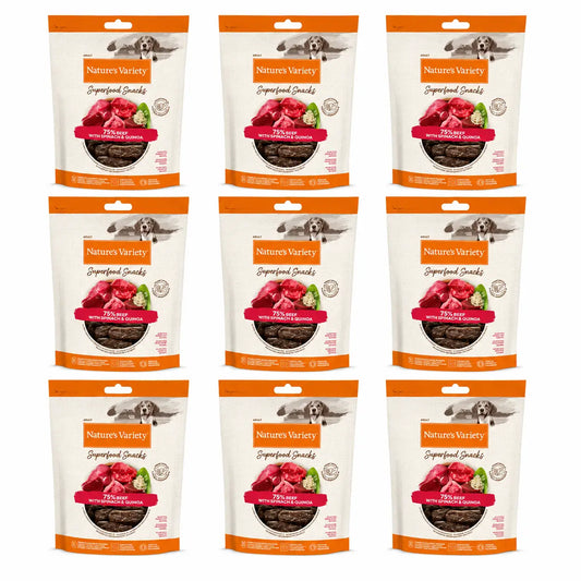 Nature'S Variety Snack Nvd Delibars Spfood Sncks Hovädzie mäso 0,070 kg, 9 x 70 g