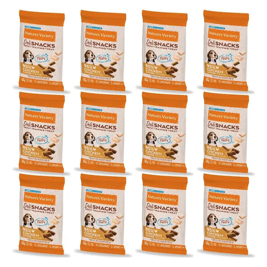 Nature'S Variety – pamlsky pre šteniatka, s kuracím mäsom, prírodné, 12 x 50 g