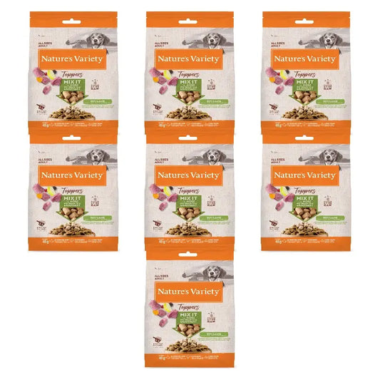 Nature'S Variety Toppers – lyofilizované pamlsky pre psov, s jahňacím mäsom, prírodné, 7 x 40 g
