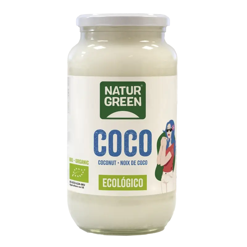 NaturGreen Coconut Fat Bio 860 ml / 800 g