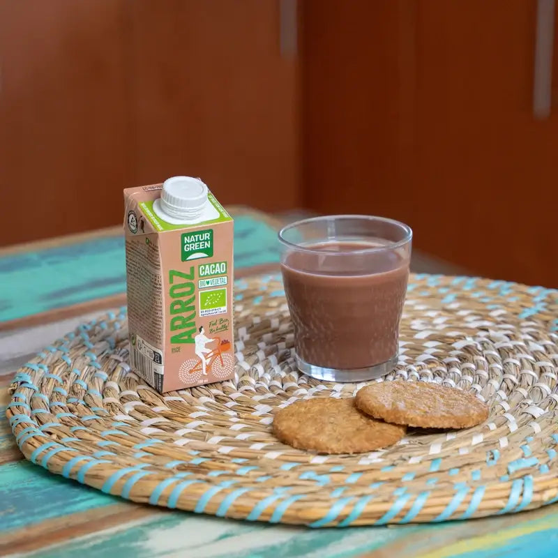 Naturgreen Rastlinný nápoj z ryže s čokoládou a vápnikom Mini 200 ml