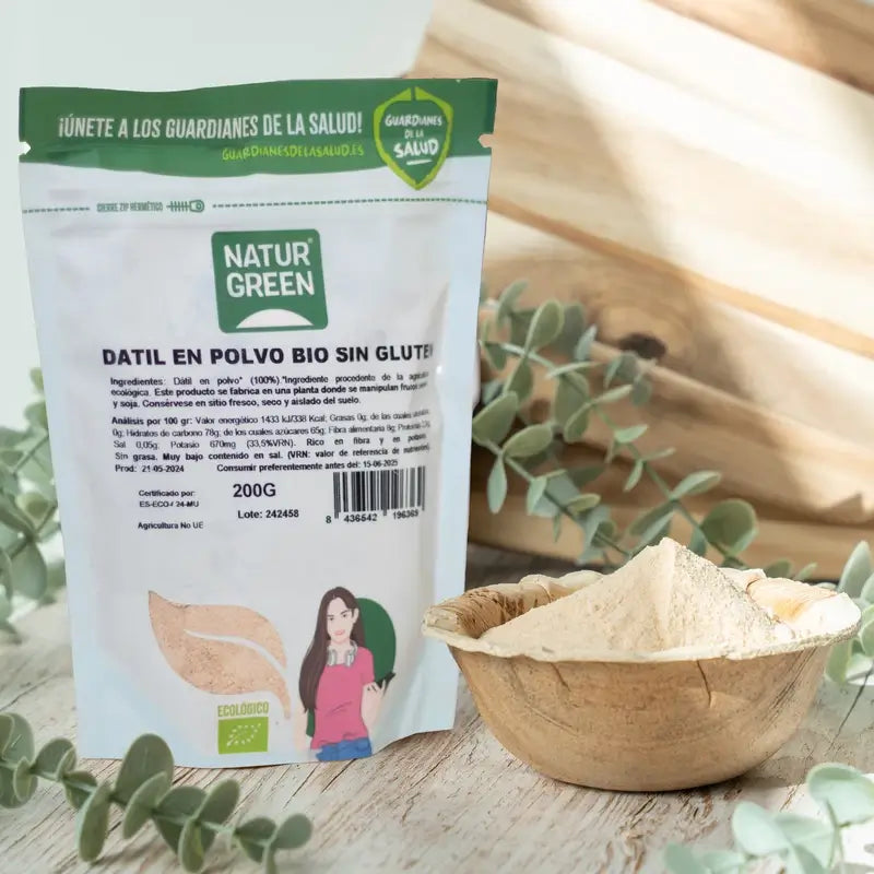 Naturgreen Bio datľová múka, 200 g