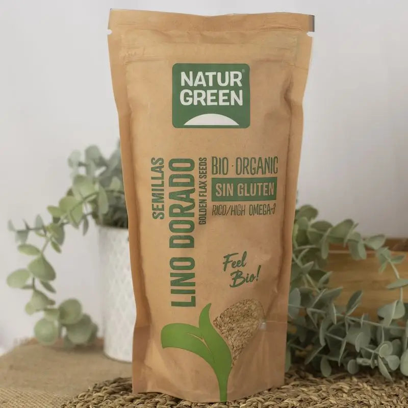 Naturgreen Zlaté ľanové semienka Bio, 500 g