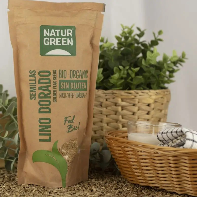 Naturgreen Zlaté ľanové semienka Bio, 500 g