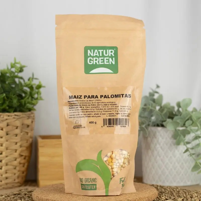 Naturgreen Bio kukuričné lupienky, 450 g