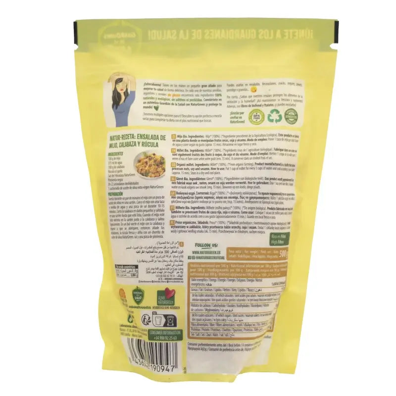 Naturgreen Bio proso, 500 g