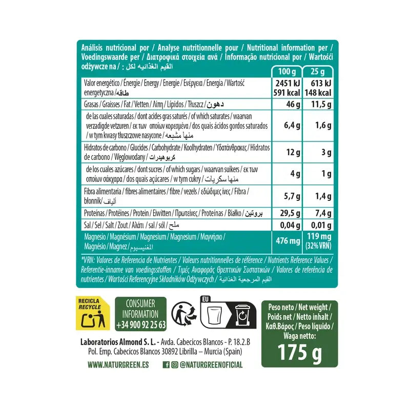 Naturgreen – ekologické semená pre tvoje svaly, 175 gramov