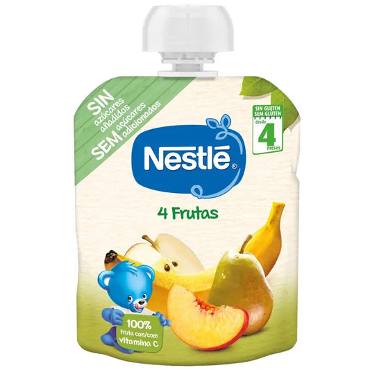 Nestlé vrecúško so 4 druhmi ovocia, 90 g