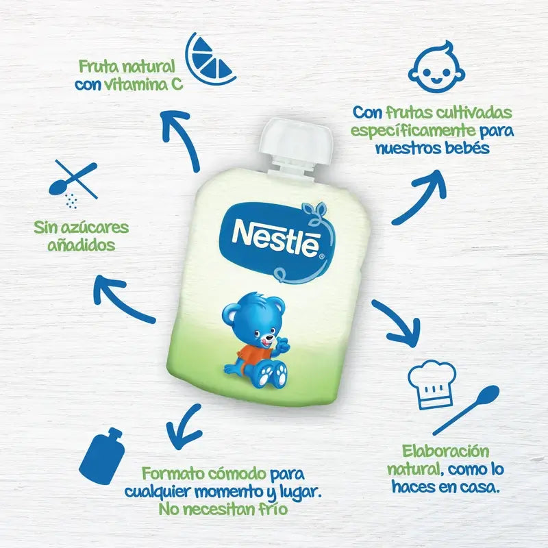 Nestlé vrecúško so 4 druhmi ovocia, 90 g