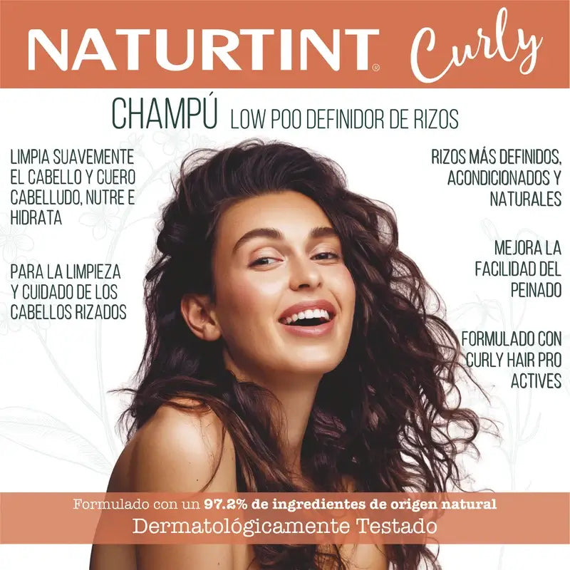 Naturtint Šampón Curly – výrazné kučery 330 ml