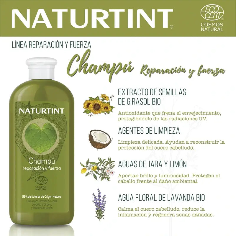 Naturtint Regeneračný šampón s prírodnou silou 330 ml