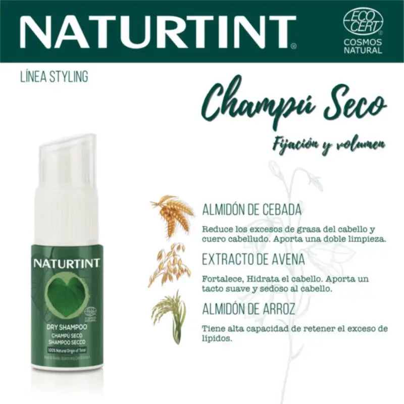Naturtint Prírodný suchý šampón pre objem a silu 20 ml