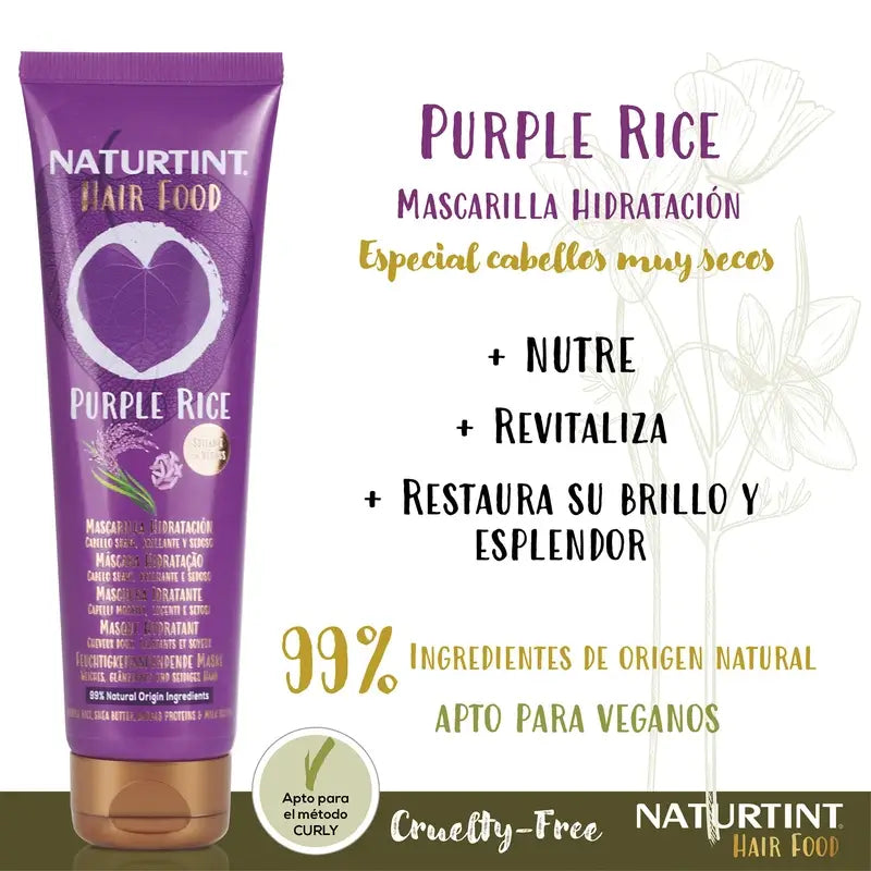 Naturtint Hair Food Maska Purple Rice 150 ml