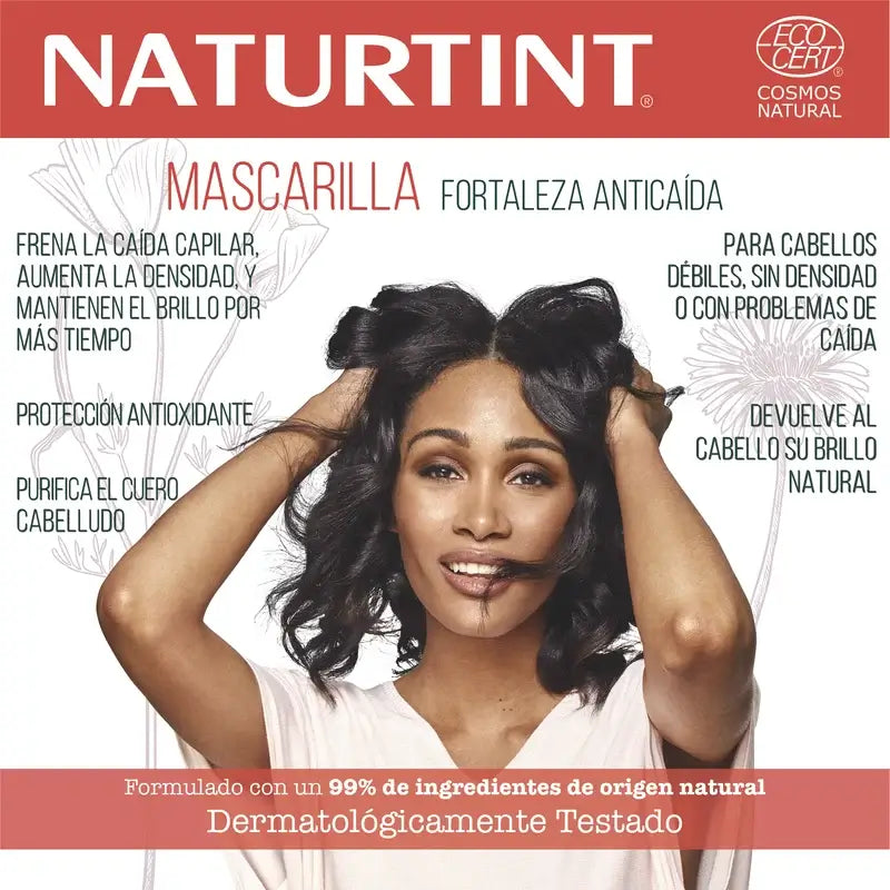 Naturtint Maska na posilnenie vlasov proti vypadávaniu, prírodná, 150 ml