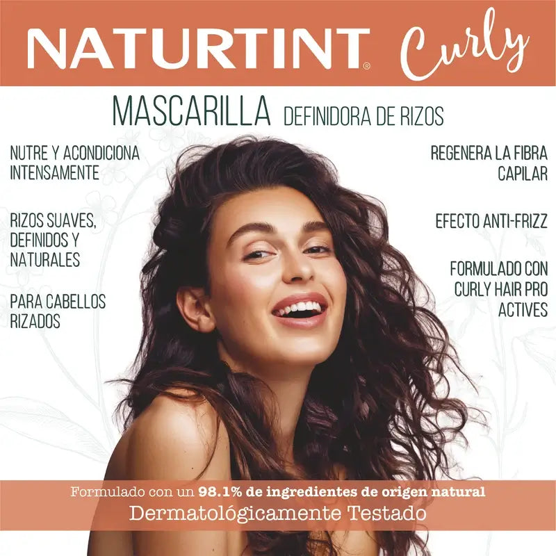 Naturtint Maska Curly – výrazné kučery 300 ml