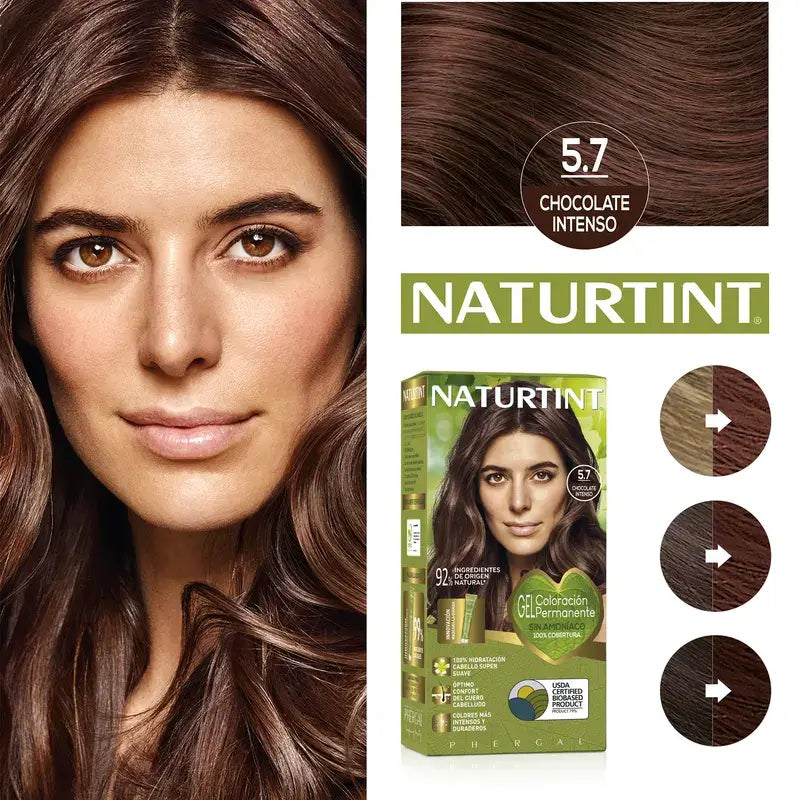 Naturtint Trvalá farba na vlasy bez amoniaku 5.7 – Intenzívna čokoláda