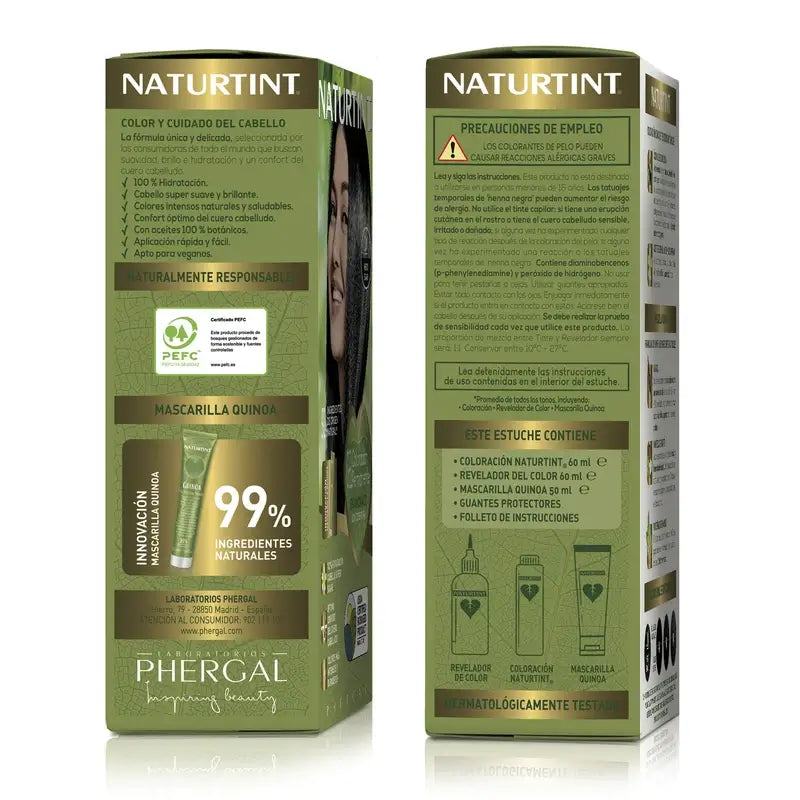 Naturtint Trvalá farba na vlasy bez amoniaku 8A – popelavá blond